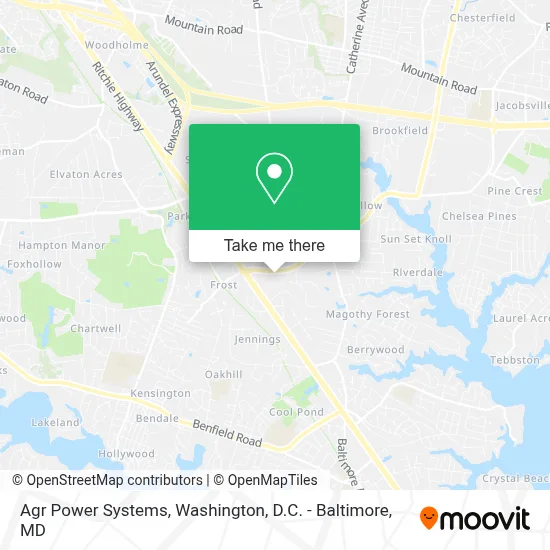 Agr Power Systems map