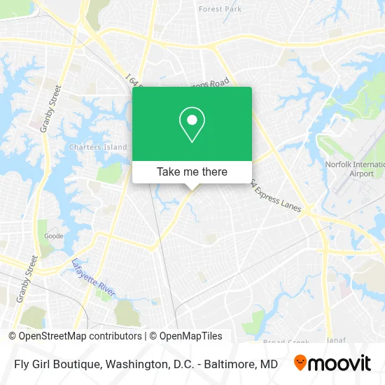 Fly Girl Boutique map