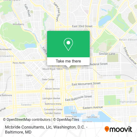 Mcbride Consultants, Llc map