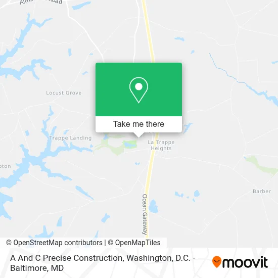 A And C Precise Construction map