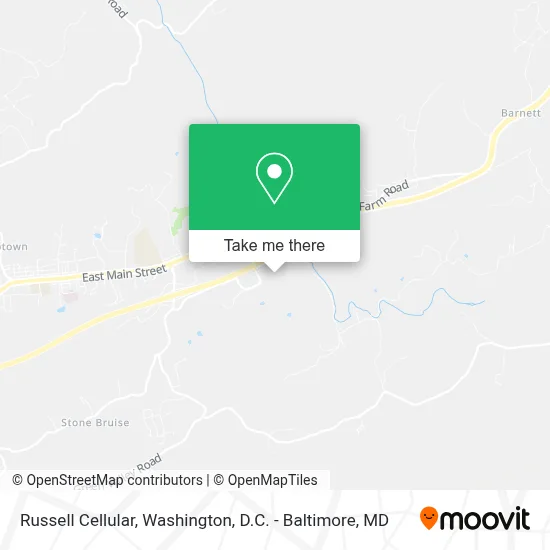 Russell Cellular map