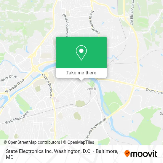 State Electronics Inc map