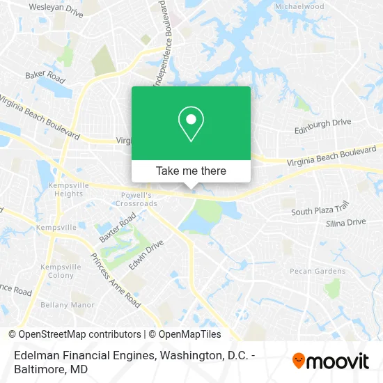 Edelman Financial Engines map