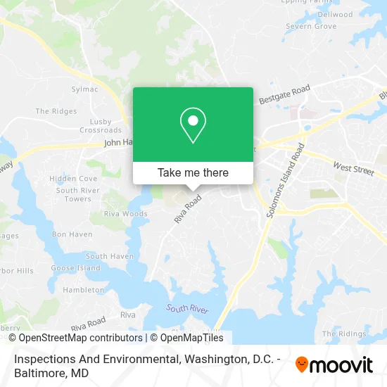 Inspections And Environmental map