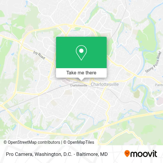 Pro Camera map