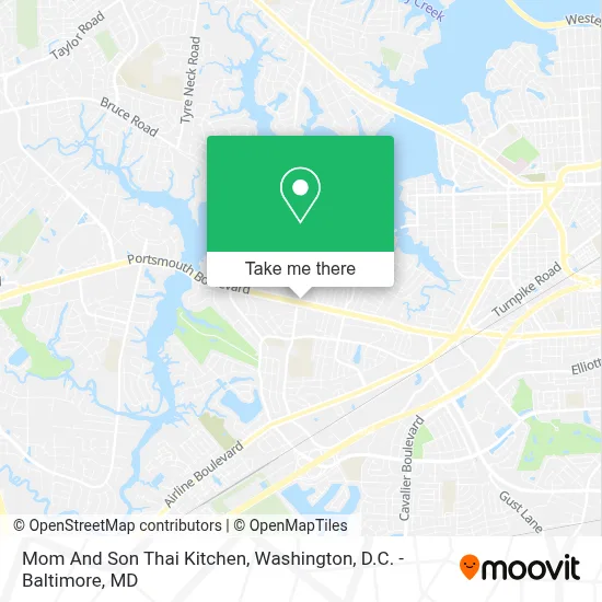 Mom And Son Thai Kitchen map