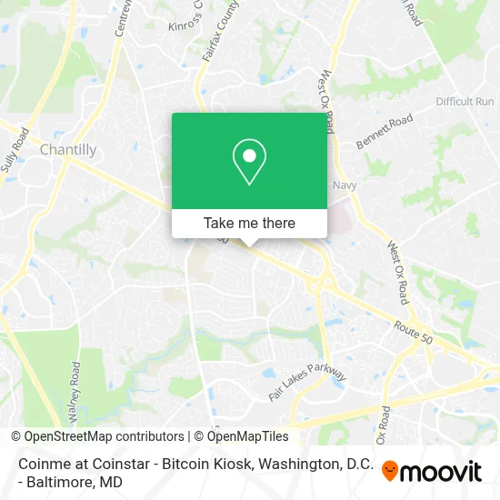 Coinme at Coinstar - Bitcoin Kiosk map
