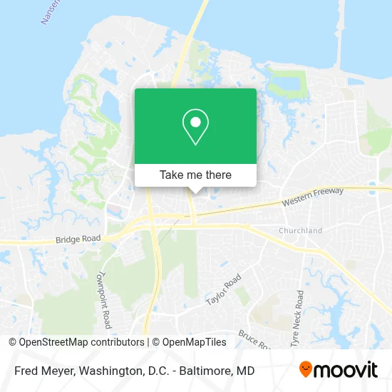 Fred Meyer map
