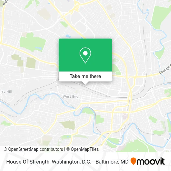 House Of Strength map