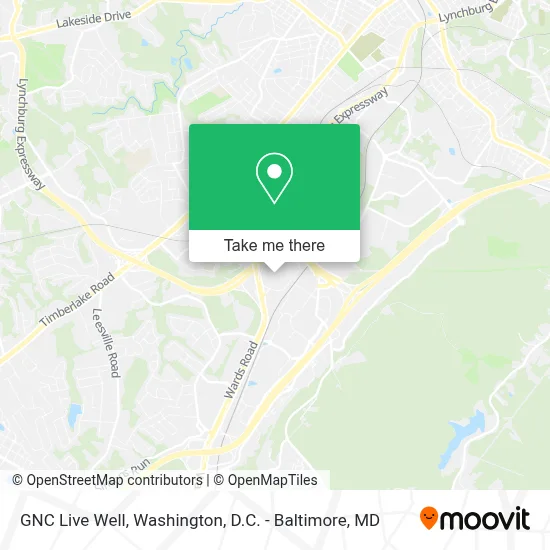 Gnc Live Well map