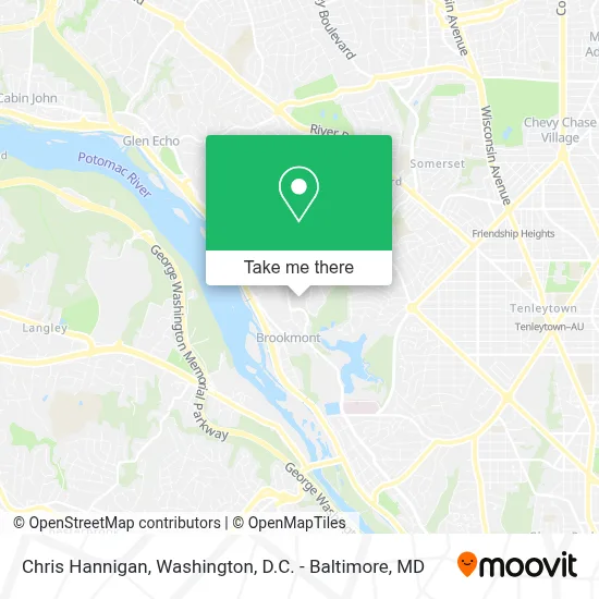 Chris Hannigan map