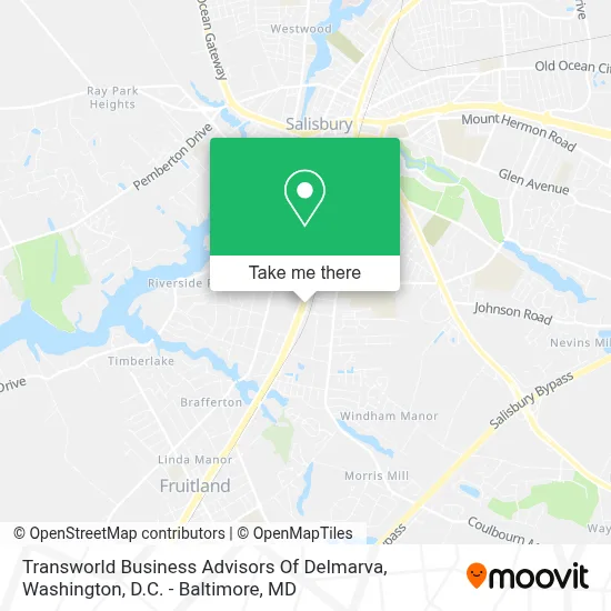 Transworld Business Advisors Of Delmarva map