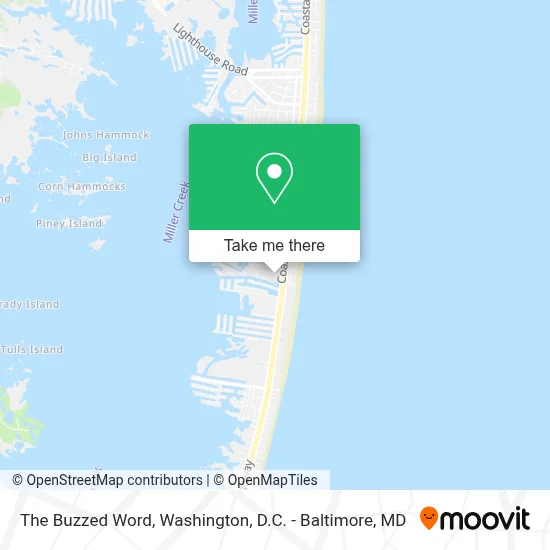 The Buzzed Word map