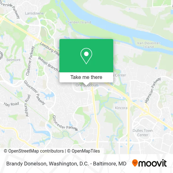 Brandy Donelson map