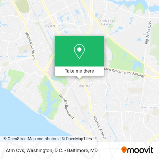 Atm Cvs map