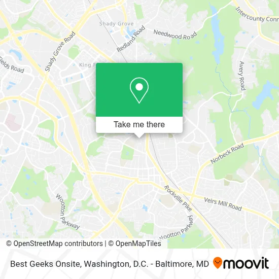 Best Geeks Onsite map