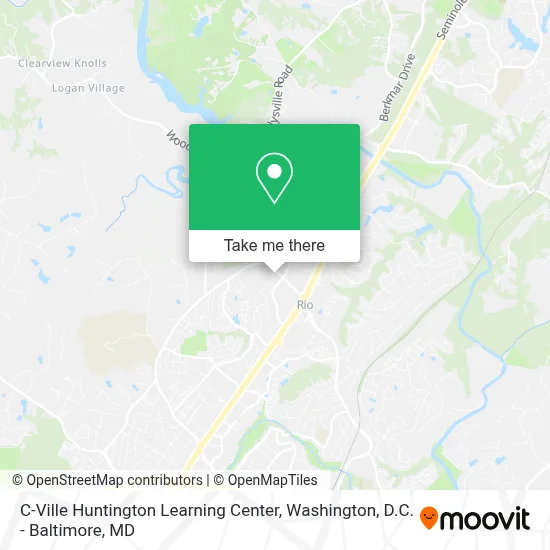 C-Ville Huntington Learning Center map