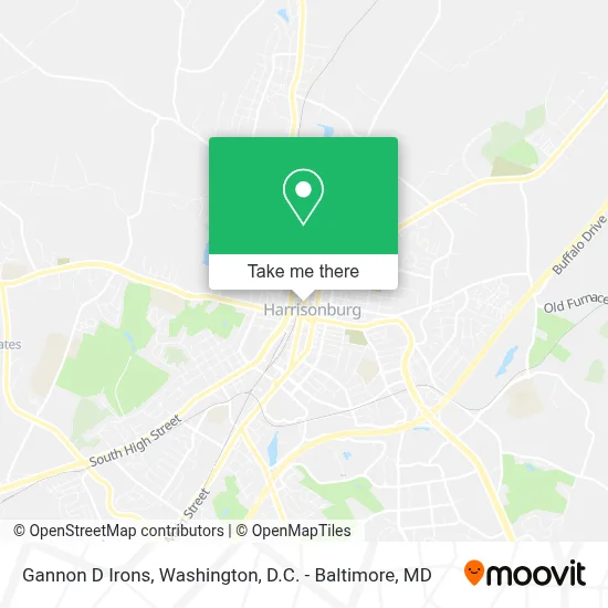 Gannon D Irons map