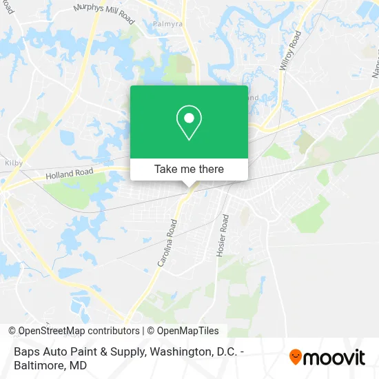 Baps Auto Paint & Supply map
