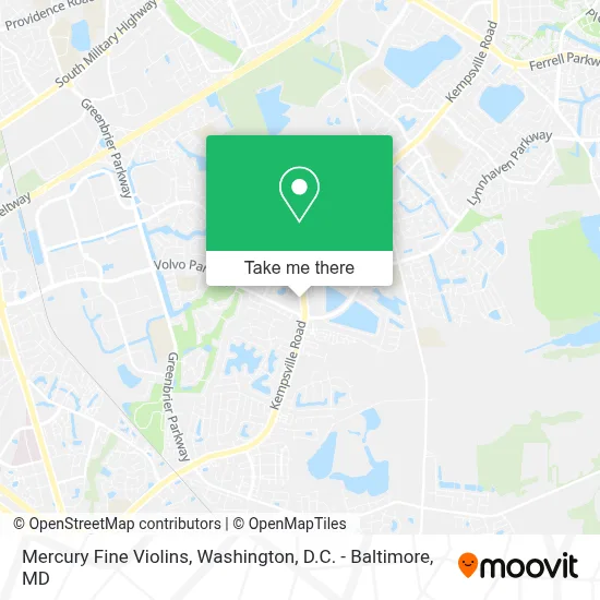 Mercury Fine Violins map