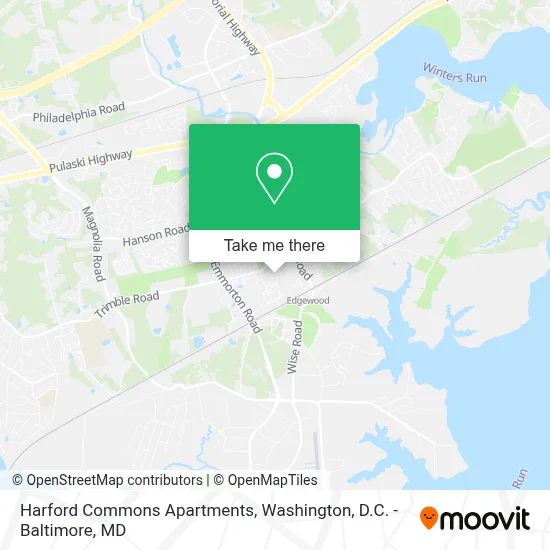 Harford Commons Apartments map