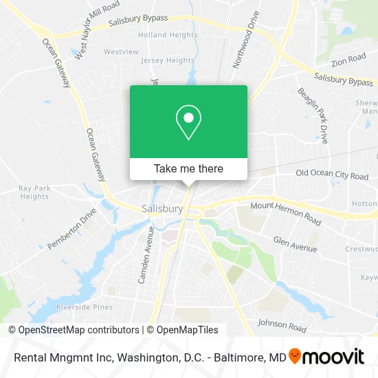 Rental Mngmnt Inc map
