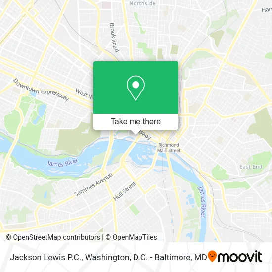 Jackson Lewis P.C. map