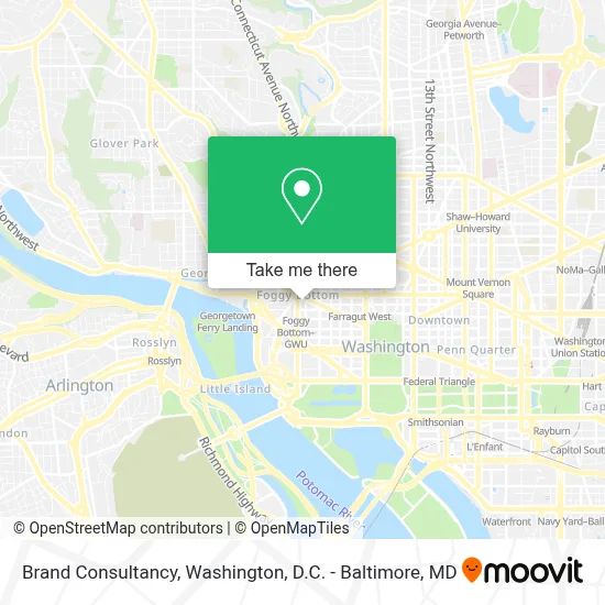 Brand Consultancy map