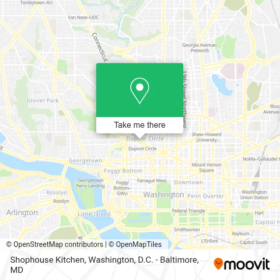 Shophouse Kitchen map