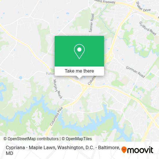 Cypriana - Maple Lawn map