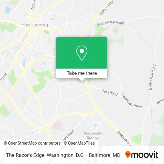The Razor's Edge map