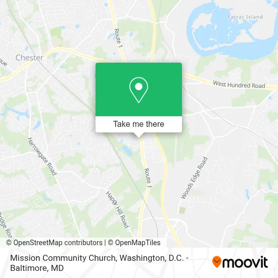 Mission Community Church map