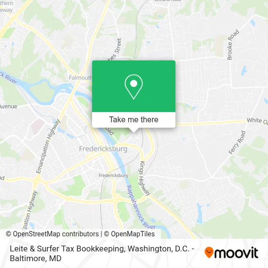 Leite & Surfer Tax Bookkeeping map