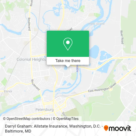 Darryl Graham: Allstate Insurance map