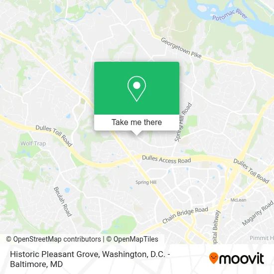 Historic Pleasant Grove map