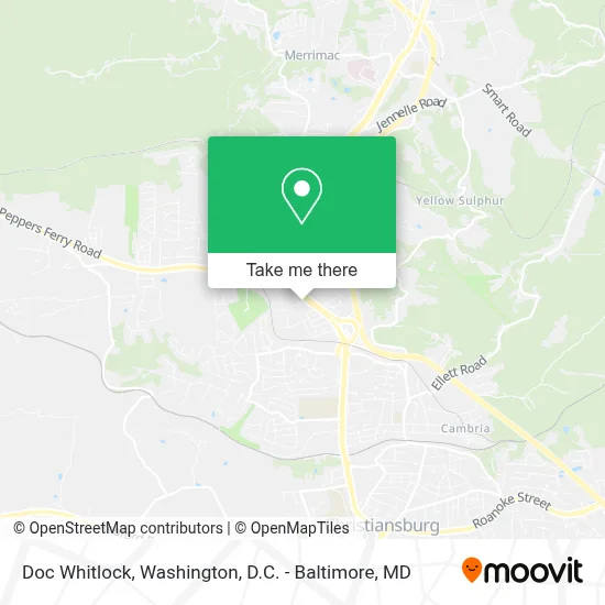 Doc Whitlock map