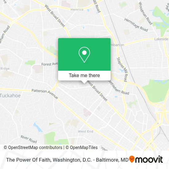 The Power Of Faith map