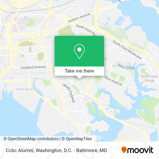 Ccbc Alumni map