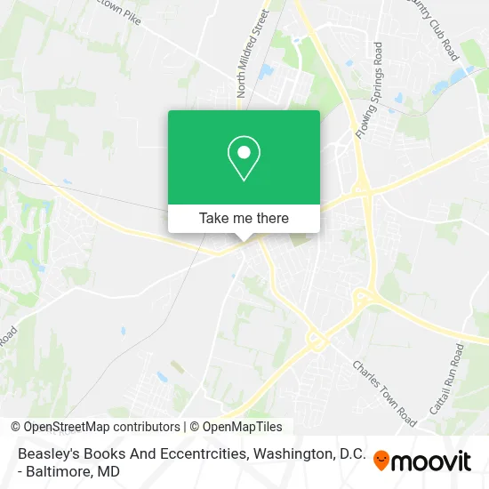 Beasley's Books And Eccentrcities map