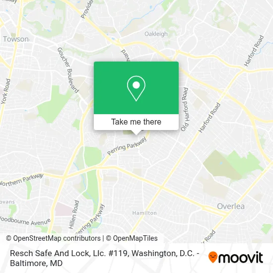 Resch Safe And Lock, Llc. #119 map