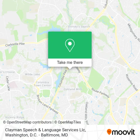 Clayman Speech & Language Services Llc map