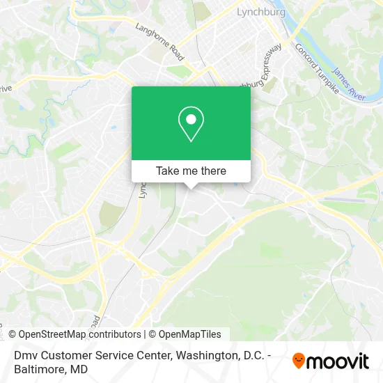 Dmv Customer Service Center map