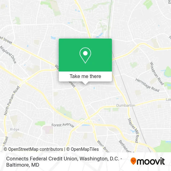 Connects Federal Credit Union map