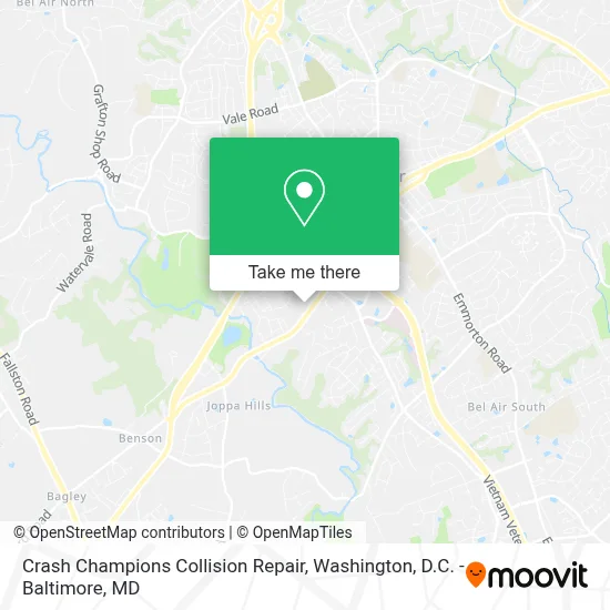Crash Champions Collision Repair map