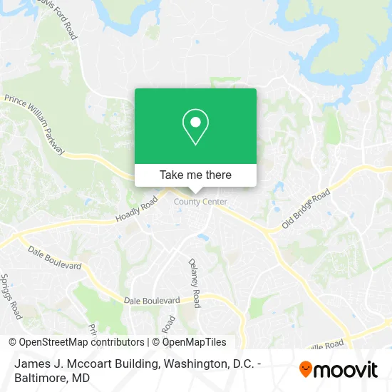 James J. Mccoart Building map
