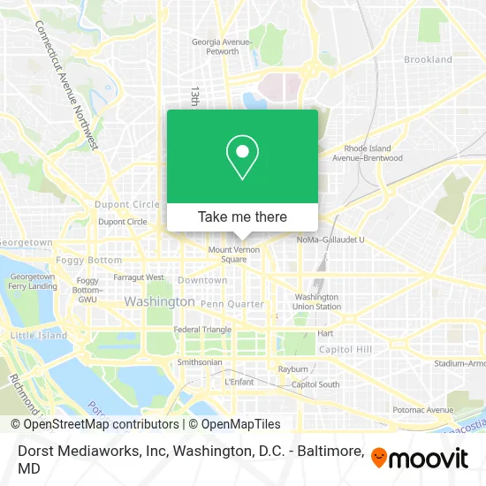 Dorst Mediaworks, Inc map