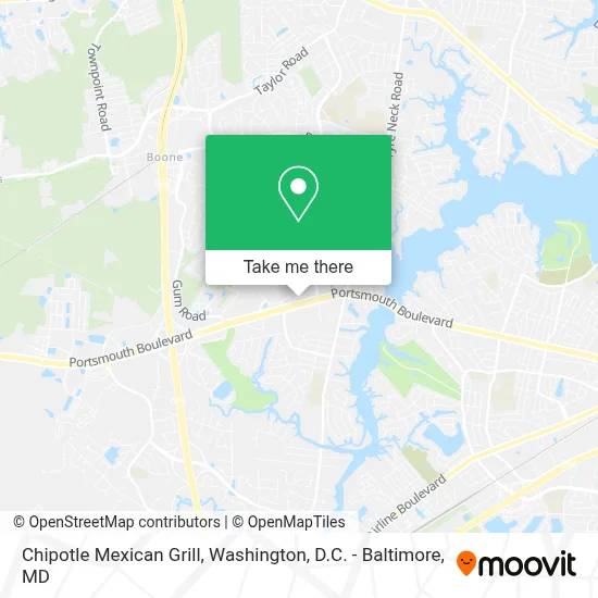 Chipotle Mexican Grill map