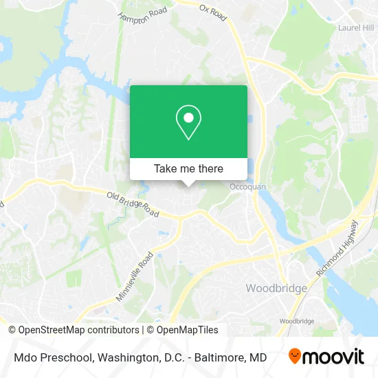Mdo Preschool map