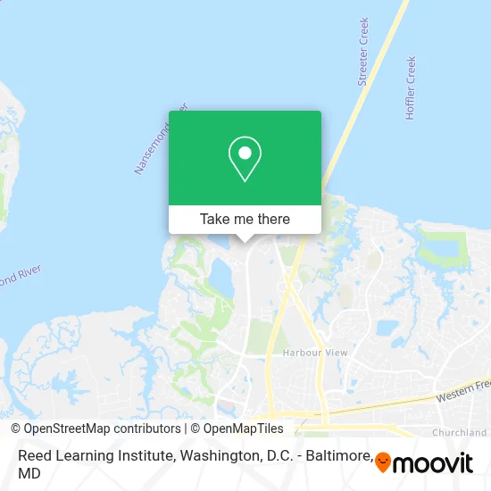 Reed Learning Institute map