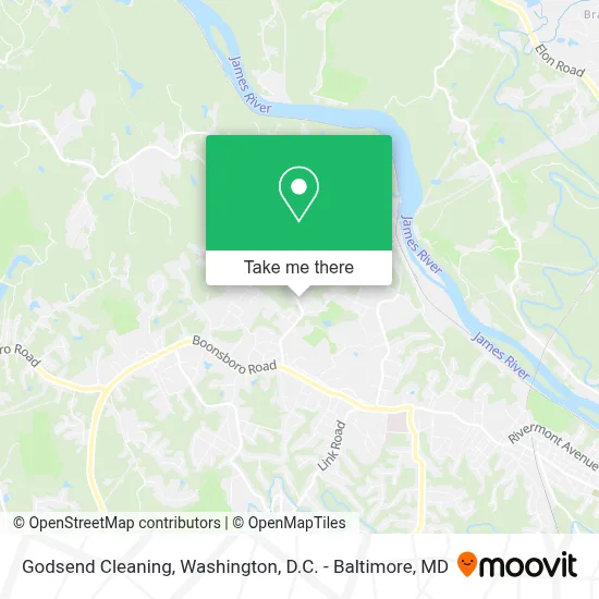 Godsend Cleaning map